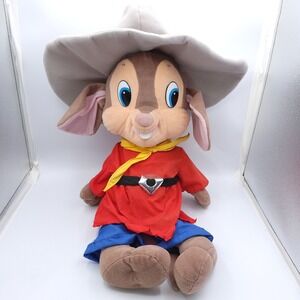 Vintage 1991 Fievel Goes West Stuffed Plush 24" Mouse An American Tail Applause